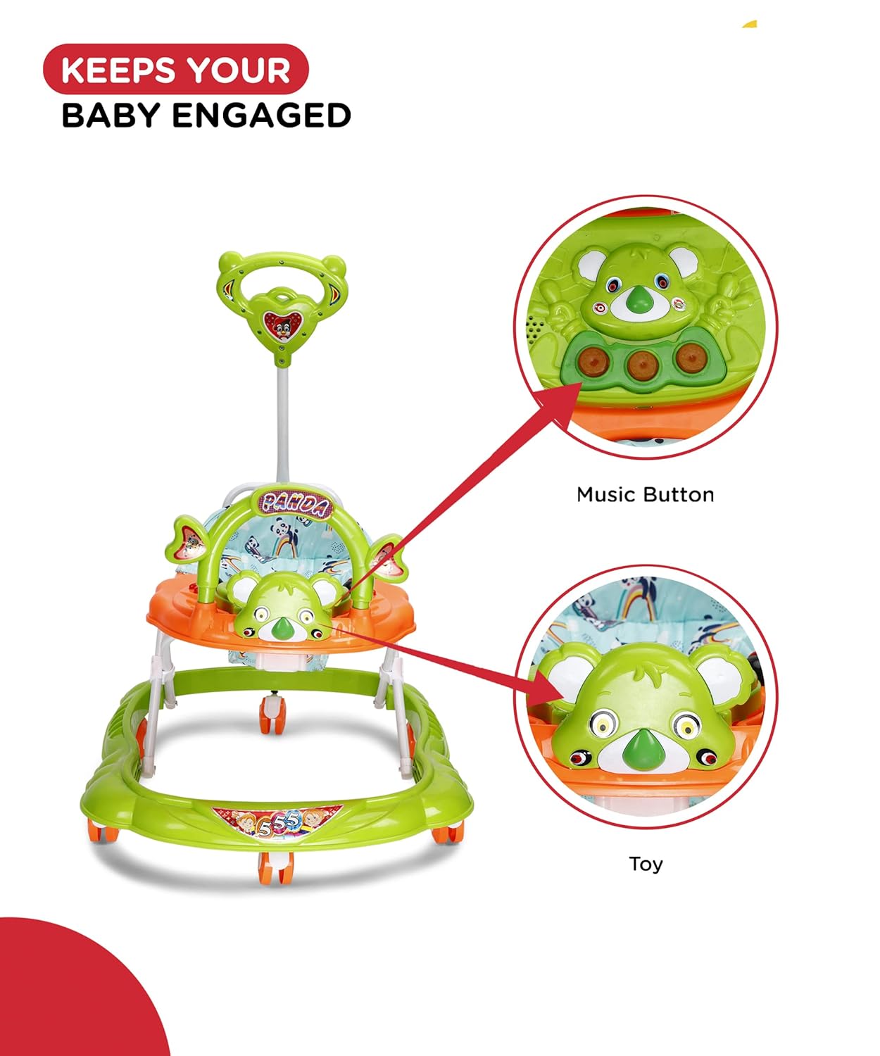 111 Baby Walker - Panda
