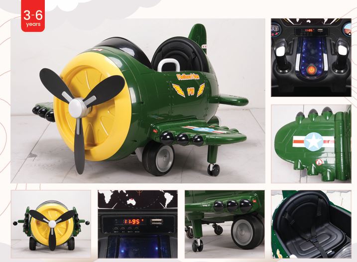 Turbo Wing Kids Ride-On - Formula Fun