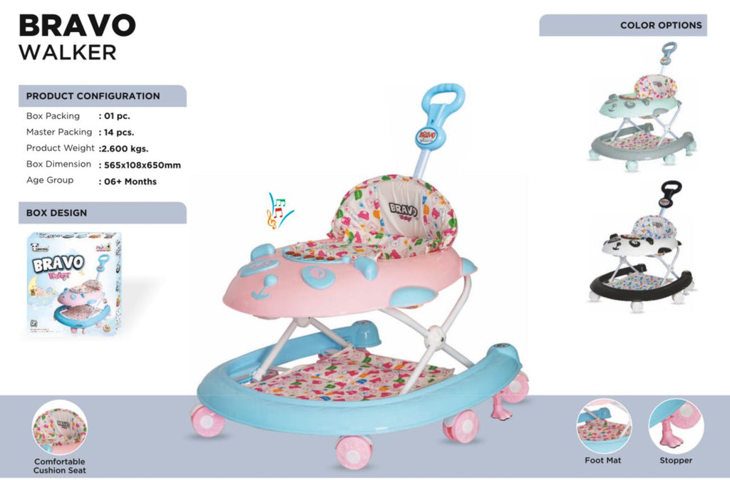 Bravo Baby Walker - Panda