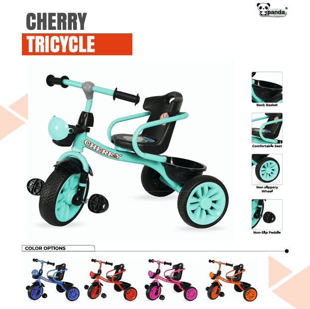 Cherry Tricycle - Panda
