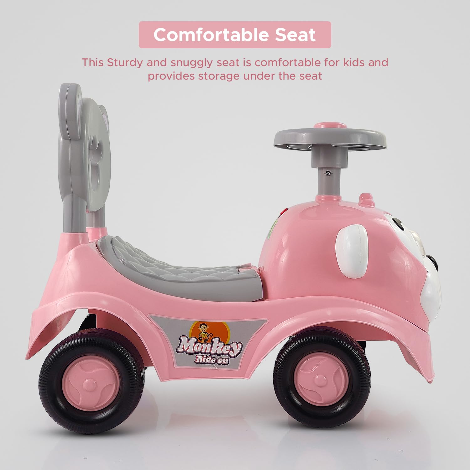 Monkey Ride-On Car DR-130 - Dash Toys