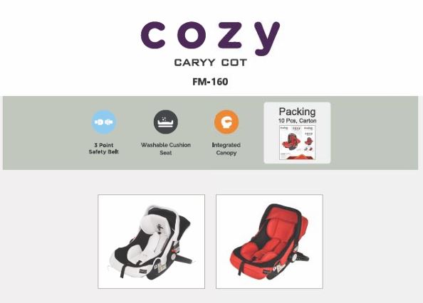 Cozy Carry Cot FM - 160 – Fun Ride Toys