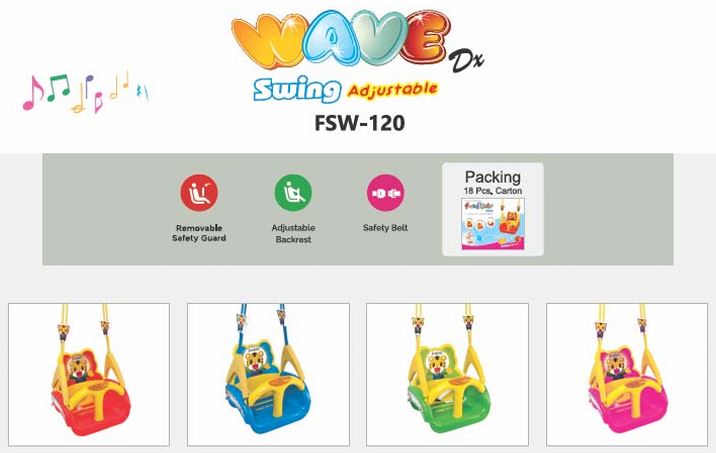 Wave DX Adjustable Baby Swing FSW - 120 – Fun Ride Toys