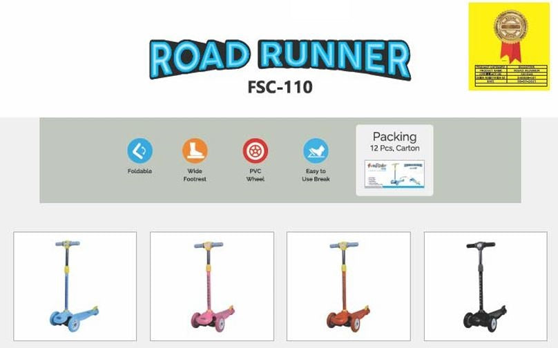 Road Runner FSC - 110 – Fun Ride Toys