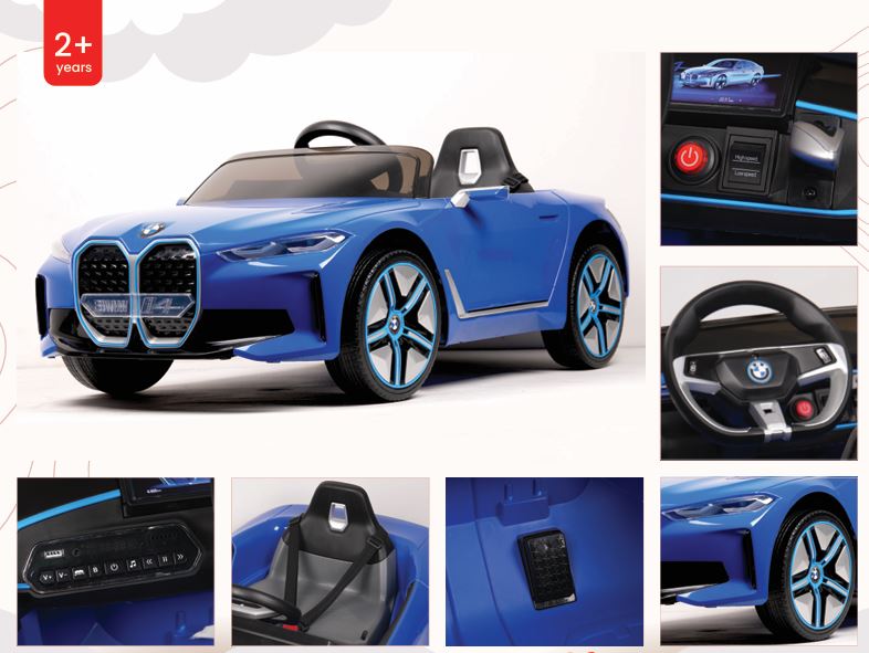 BMW i4 Kids Ride-On Car - Formula Fun