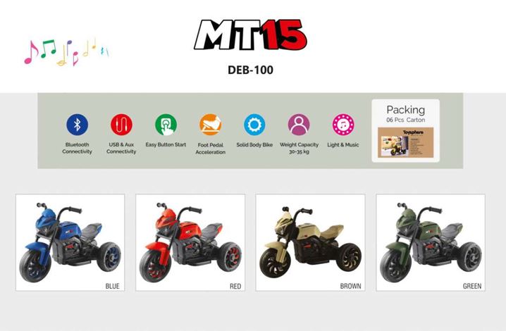 MT15 DEB100 Baby Trike - Dash Toys