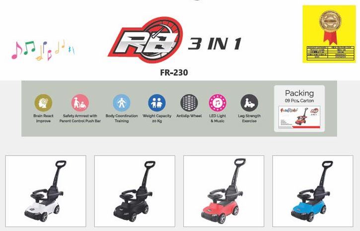 R8 3 in 1 FR - 230 – Fun Ride Toys