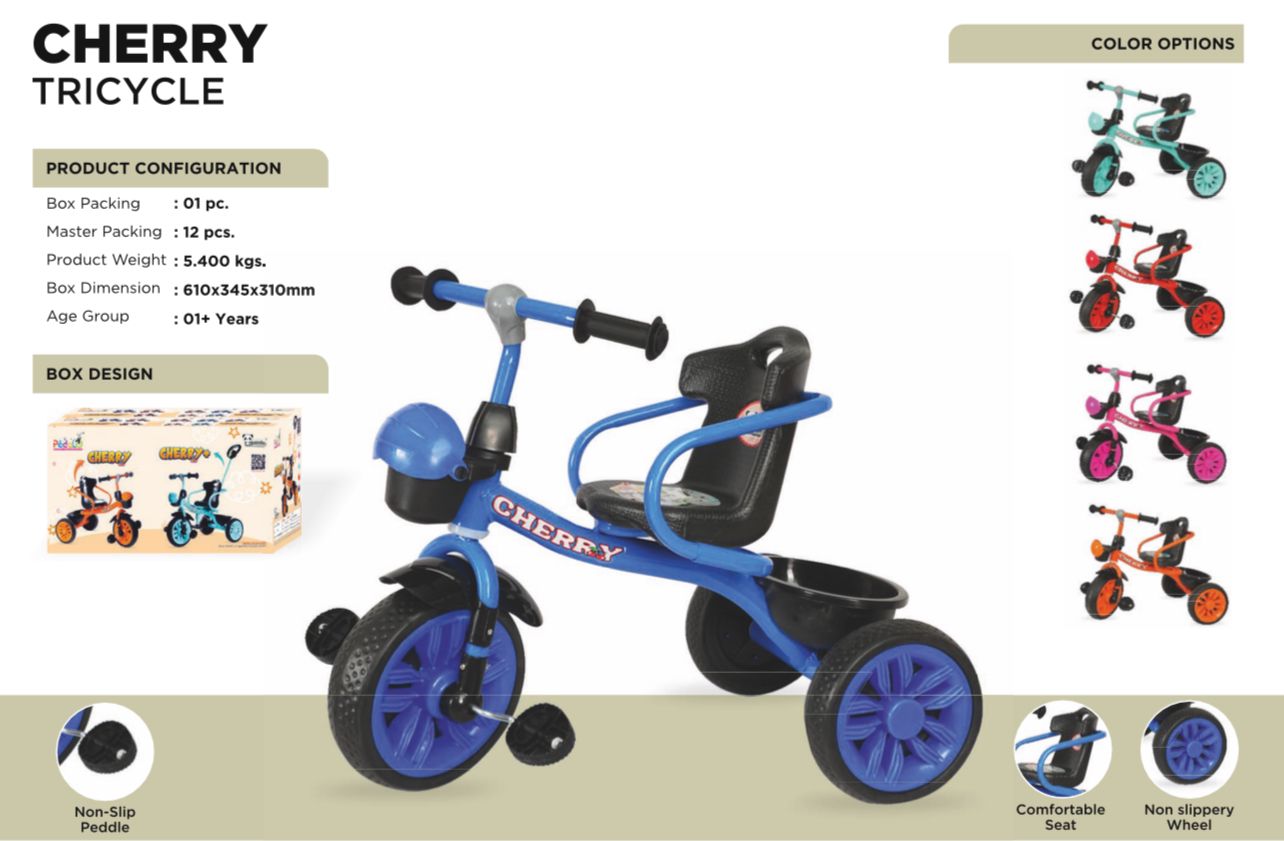 Cherry Tricycle - Panda