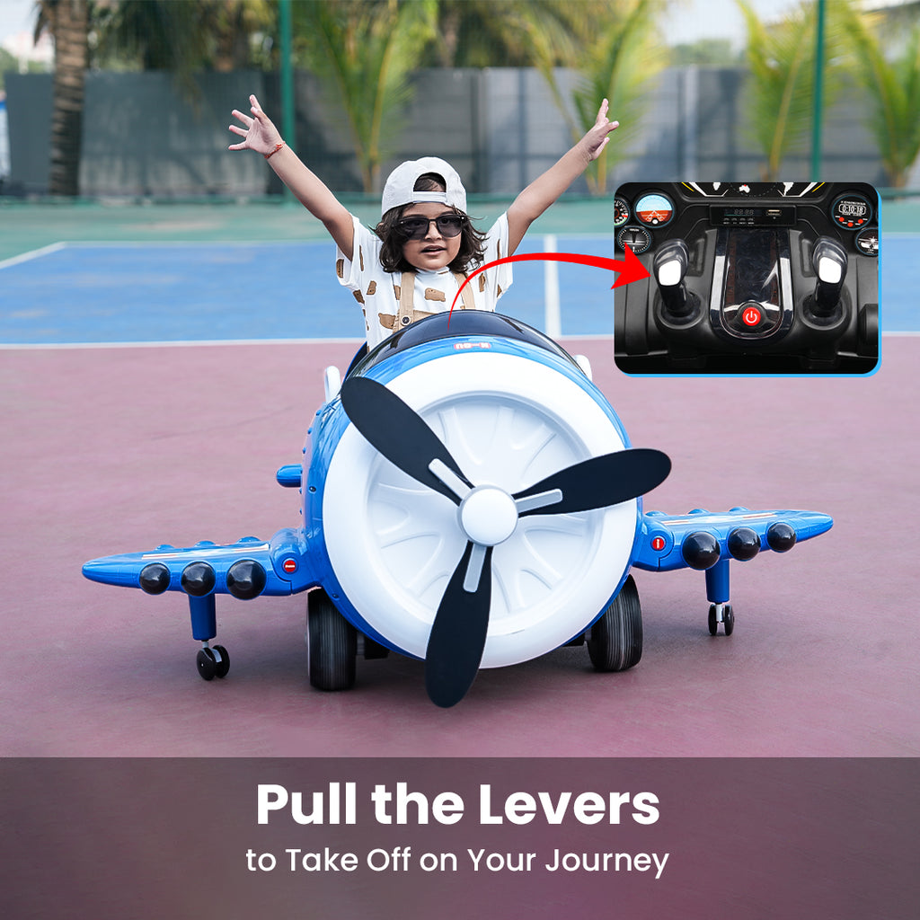 Turbo Wing Kids Ride-On - Formula Fun