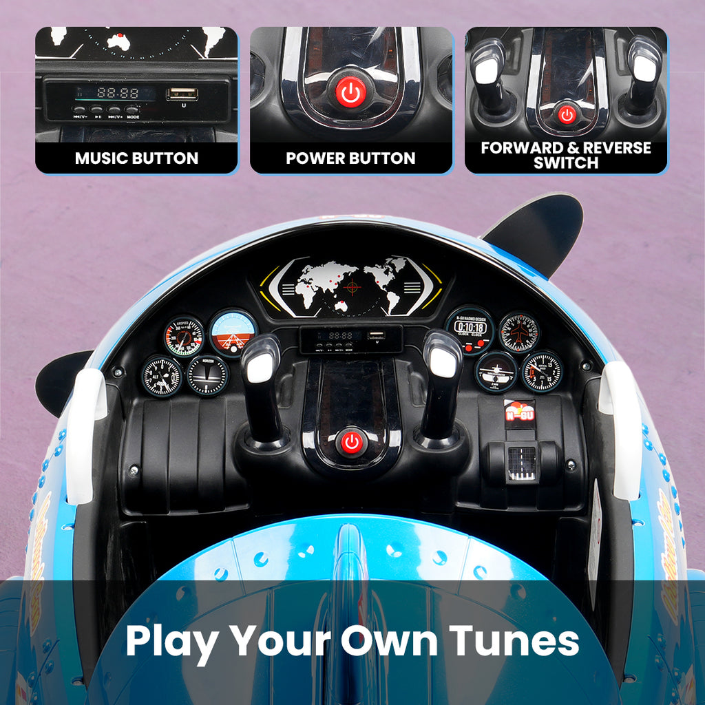 Turbo Wing Kids Ride-On - Formula Fun