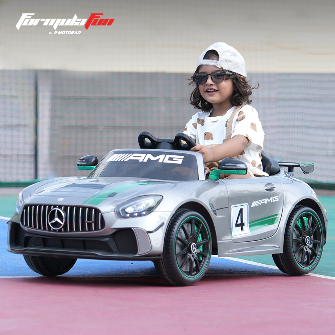Mercedes-AMG GT4 Kids Ride-On Car - Formula Fun