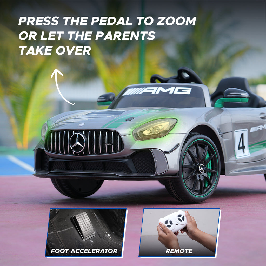 Mercedes-AMG GT4 Kids Ride-On Car - Formula Fun
