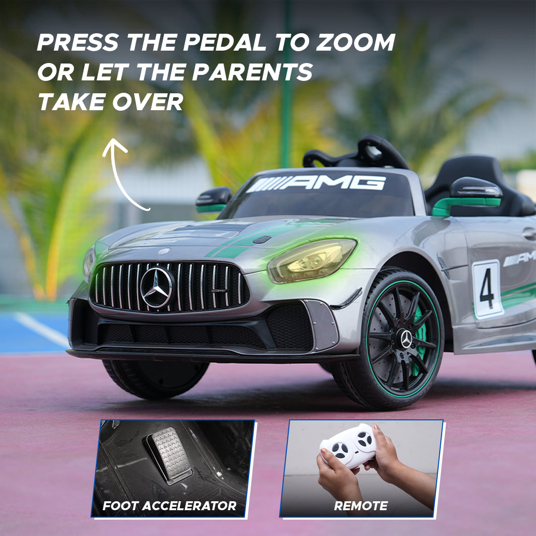 Mercedes-AMG GT4 Kids Ride-On Car - Formula Fun