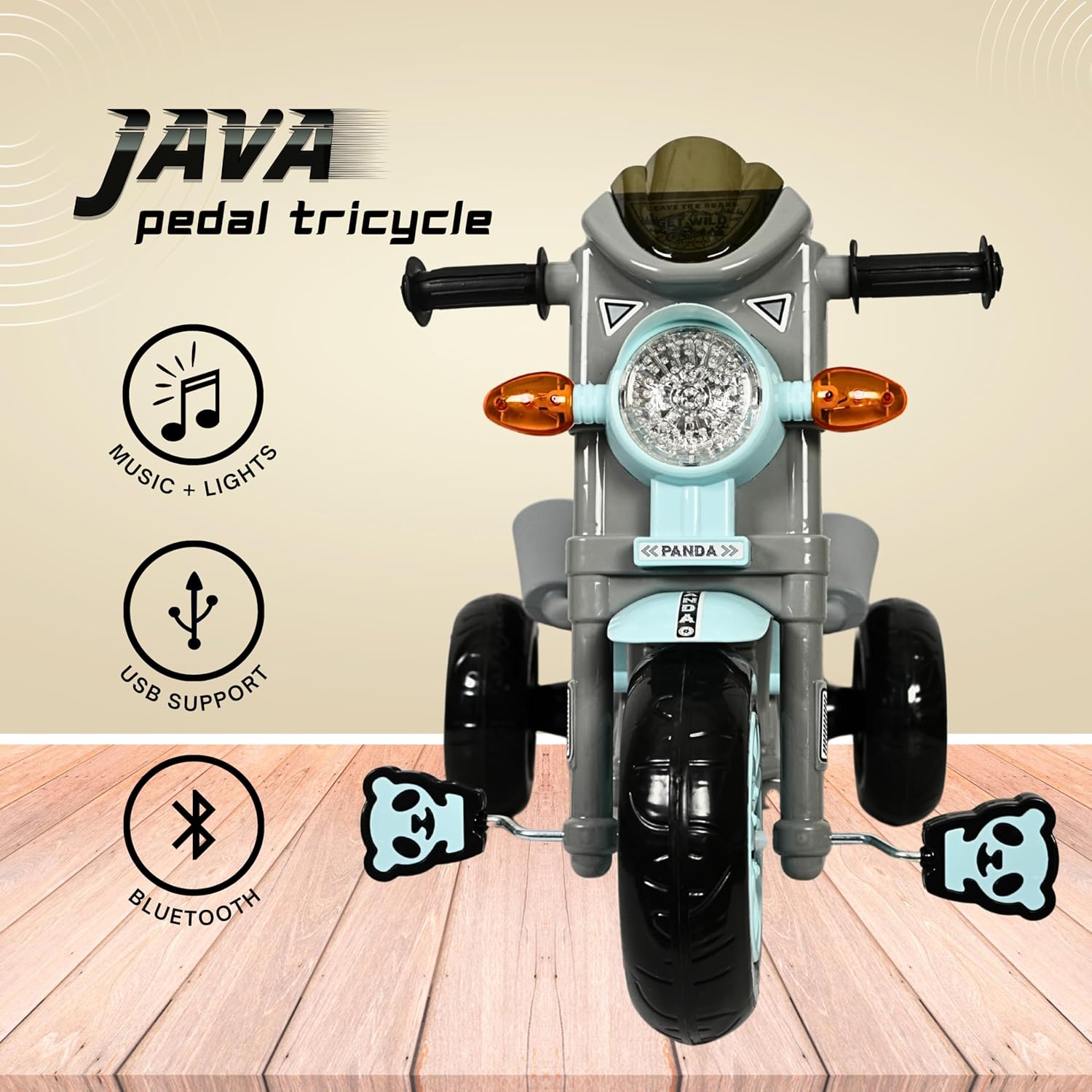 Java Tricycle - Panda