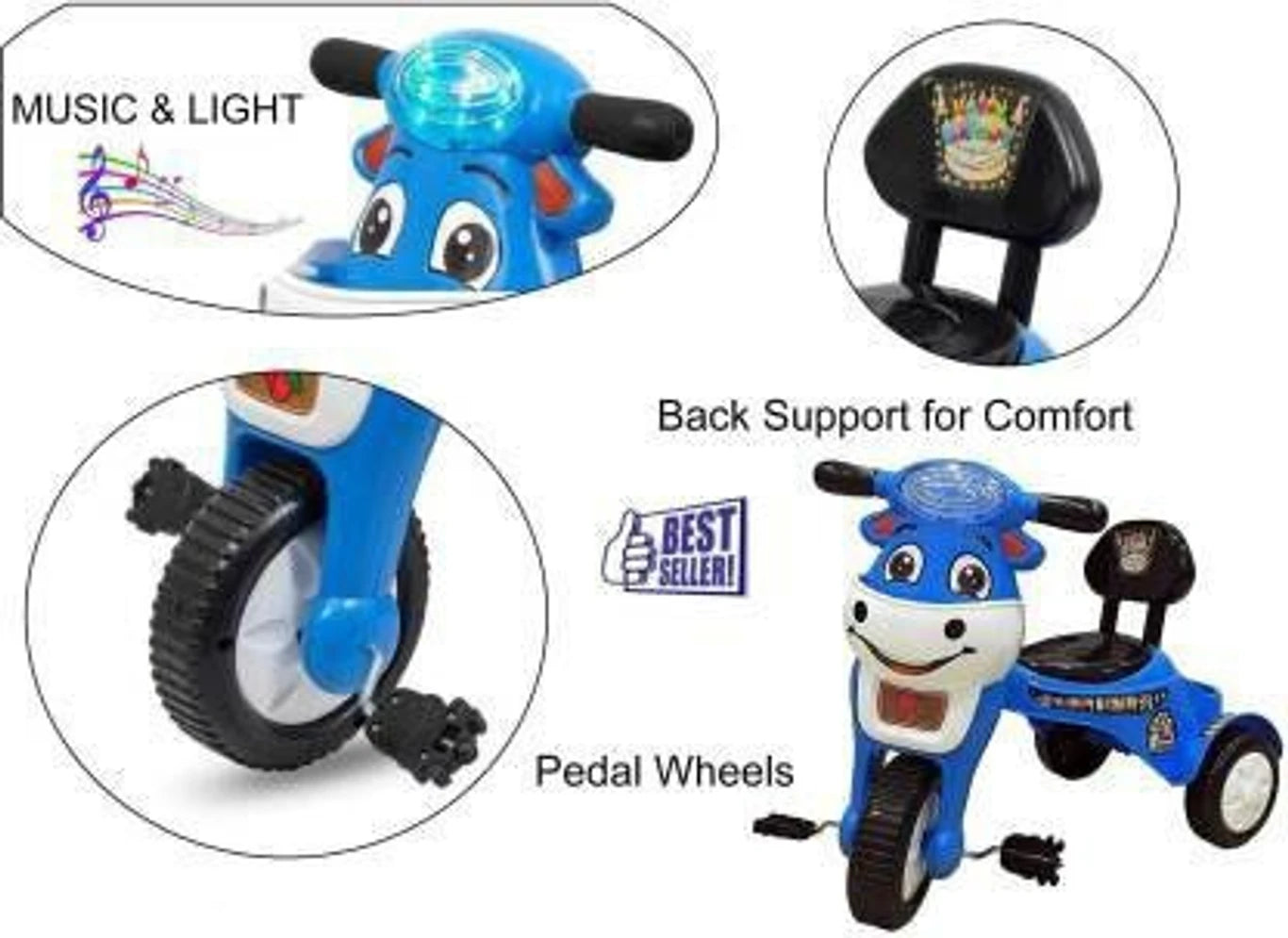 Happy Birthday Tricycle - Panda