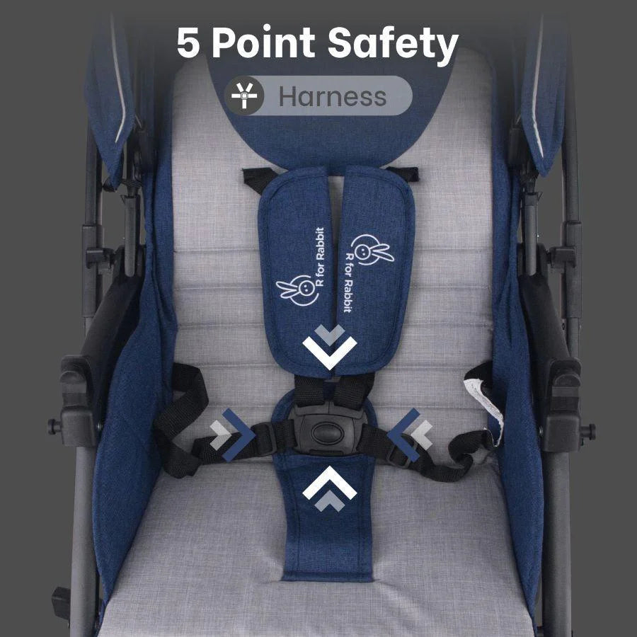Poppins Joy Baby Stroller - R for Rabbit