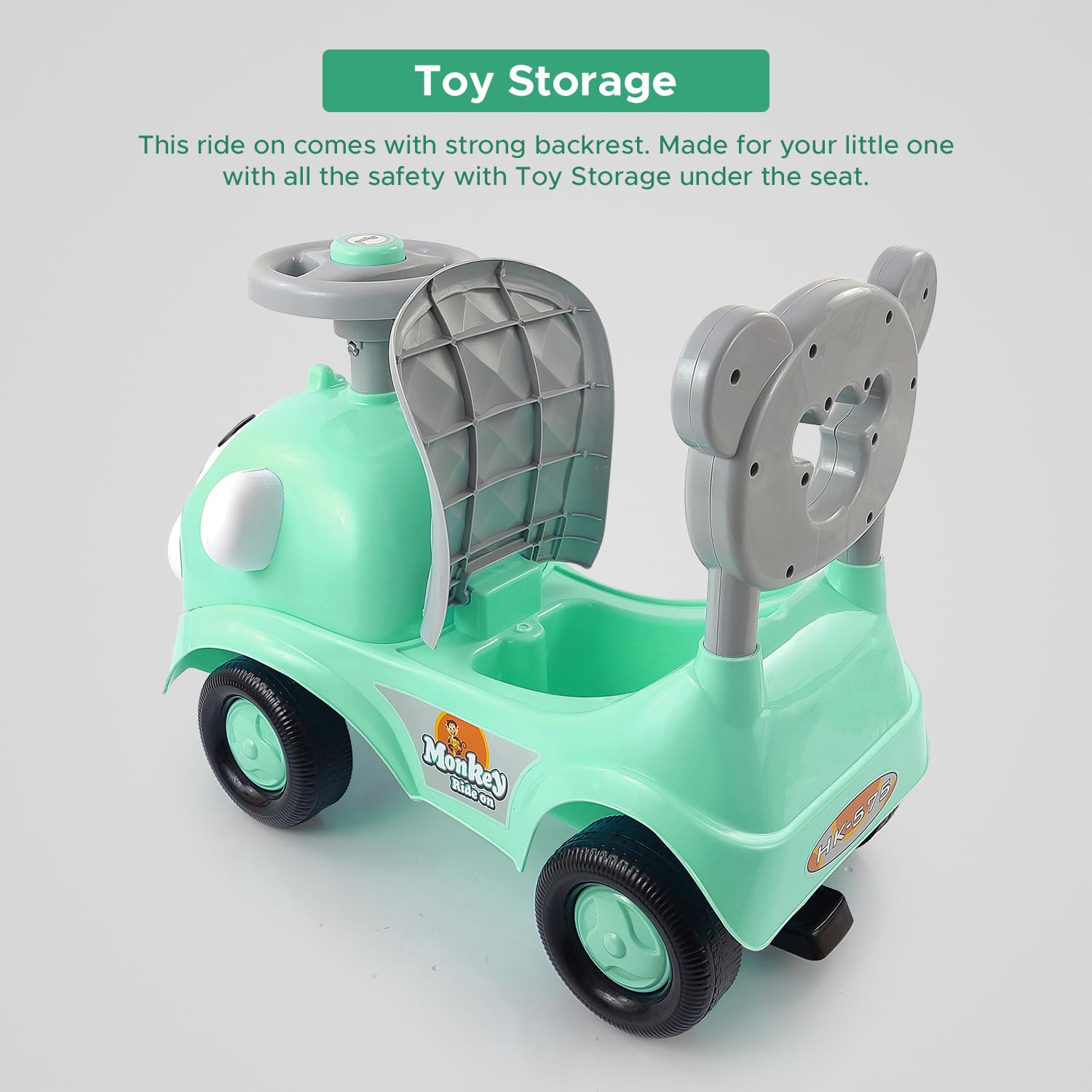 Monkey Ride-On Car DR-130 - Dash Toys