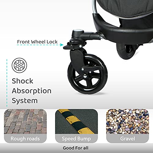 Chocolate Ride Baby Stroller - R for Rabbit