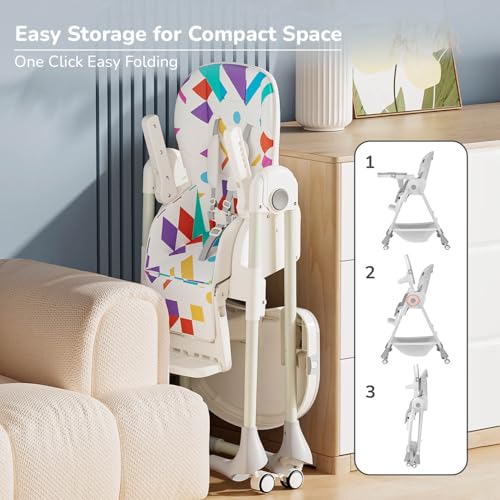 Marshmallow Baby High Chair - R for Rabbit