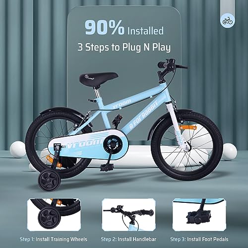 Vroom 16-Inch Kids Bicycle - R For Rabbit