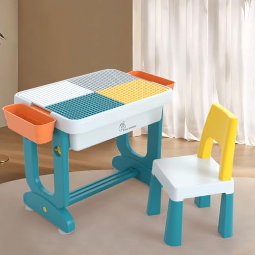 Little Genius Learner Study Table Set with Chair- R for Rabbit