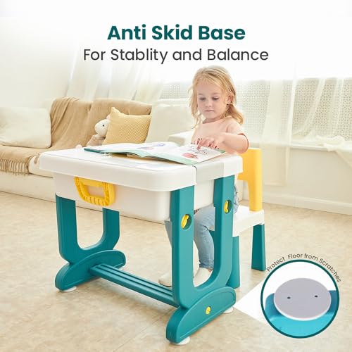 Little Genius Learner Study Table Set with Chair- R for Rabbit