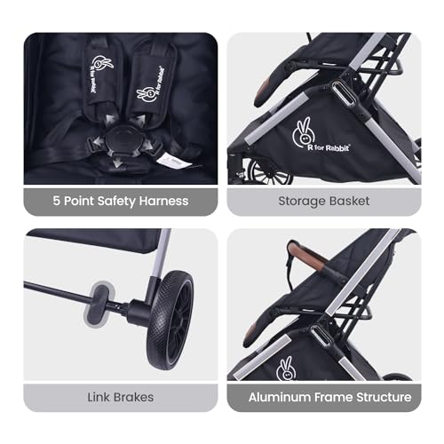 Street Smart Baby Stroller - R for Rabbit