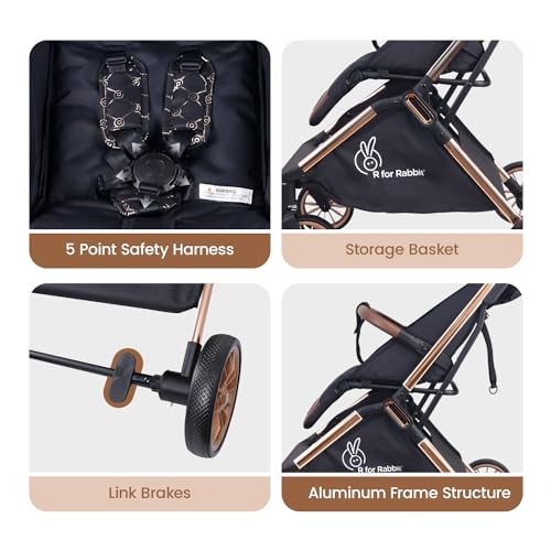 Street Smart Baby Stroller - R for Rabbit