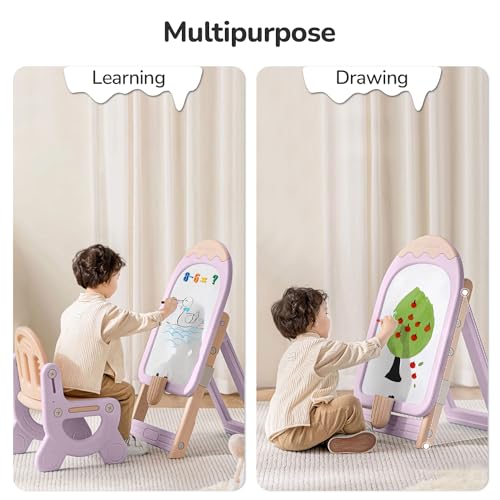Little Genius Candy Activity Board & Chair Set- R for Rabbit