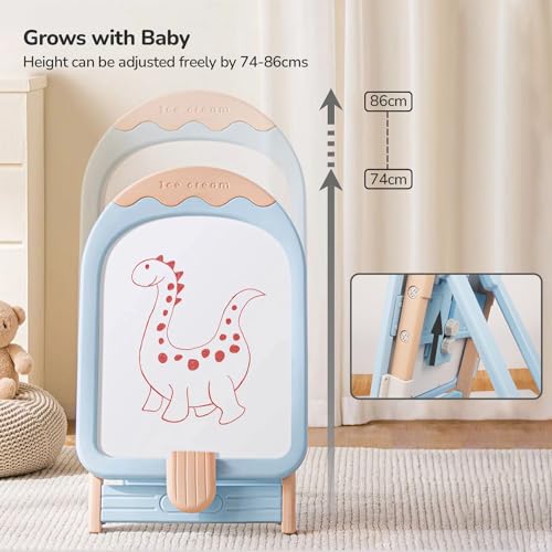 Little Genius Candy Activity Board & Chair Set- R for Rabbit