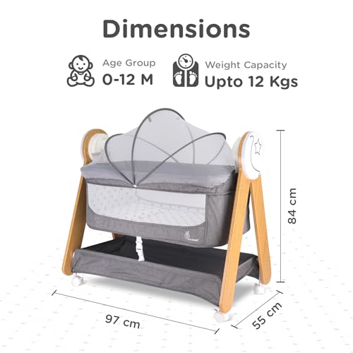 Lullabies Woodsy Electric Baby Cradle - R for Rabbit
