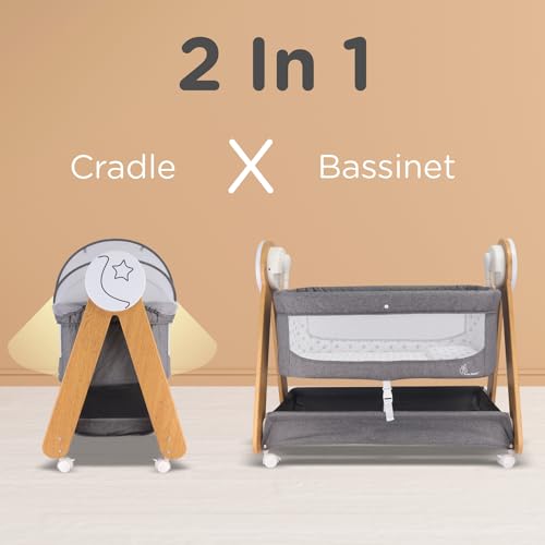 Lullabies Woodsy Electric Baby Cradle - R for Rabbit