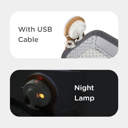 Lullabies Woodsy Electric Baby Cradle - R for Rabbit