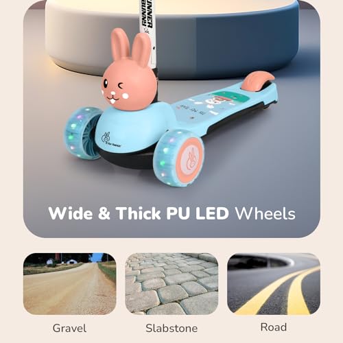 Road Runner Bunny Kids Scooter - R for Rabbit
