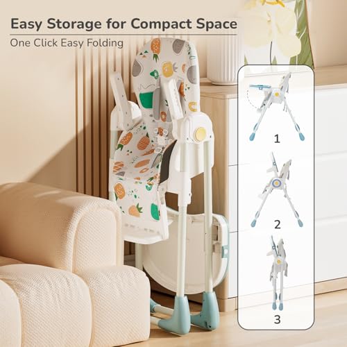 Marshmallow Lite Baby High Chair - R For Rabbit