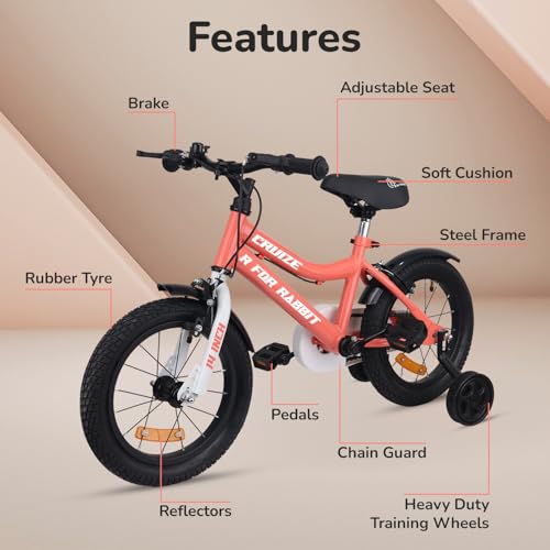 Cruize 14-Inch Kids Bicycle - R For Rabbit