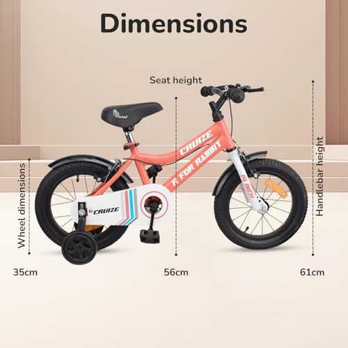 Cruize 14-Inch Kids Bicycle - R For Rabbit