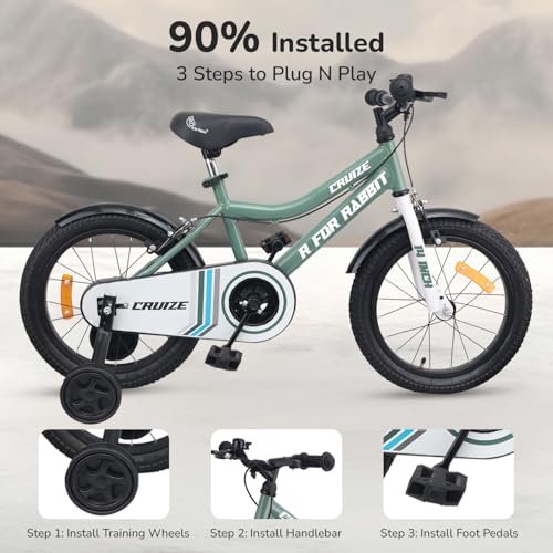 Cruize 14-Inch Kids Bicycle - R For Rabbit