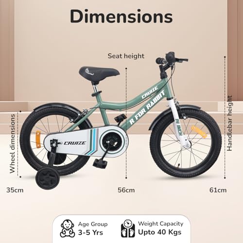 Cruize 14-Inch Kids Bicycle - R For Rabbit