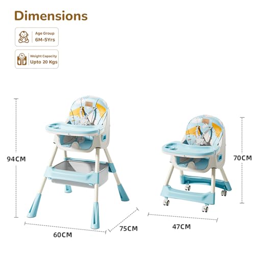 Sugar Doodle Plus High Chair - R For Rabbit