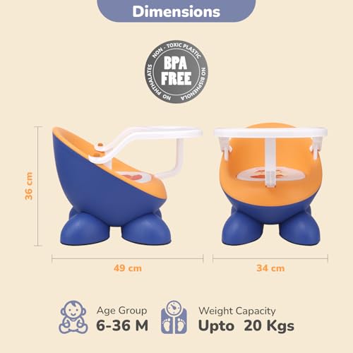 Jelly Bean Fab Baby Study & Meal Chair - R for Rabbit