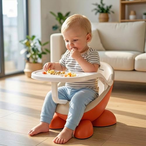 Jelly Bean Fab Baby Study & Meal Chair - R for Rabbit