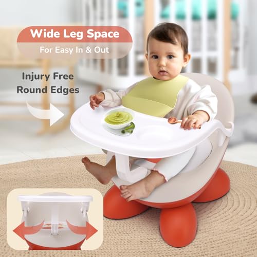 Jelly Bean Fab Baby Study & Meal Chair - R for Rabbit