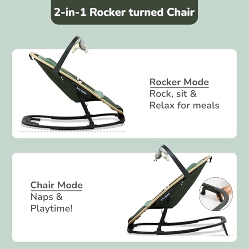 Rock N Nap Bliss Baby Rocker & Sleeper - R for Rabbit