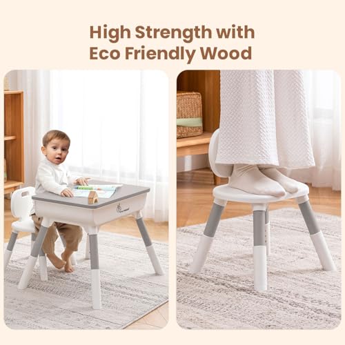 Little Genius Learner Study Table Set with Chair- R for Rabbit