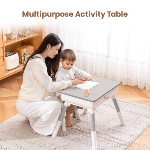 Little Genius Learner Study Table Set with Chair- R for Rabbit