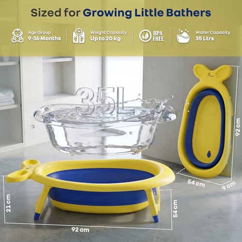 Bubble Double Finzy Baby Bath Tub - R for Rabbit