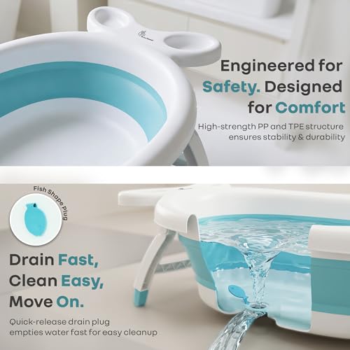 Bubble Double Finzy Baby Bath Tub - R for Rabbit