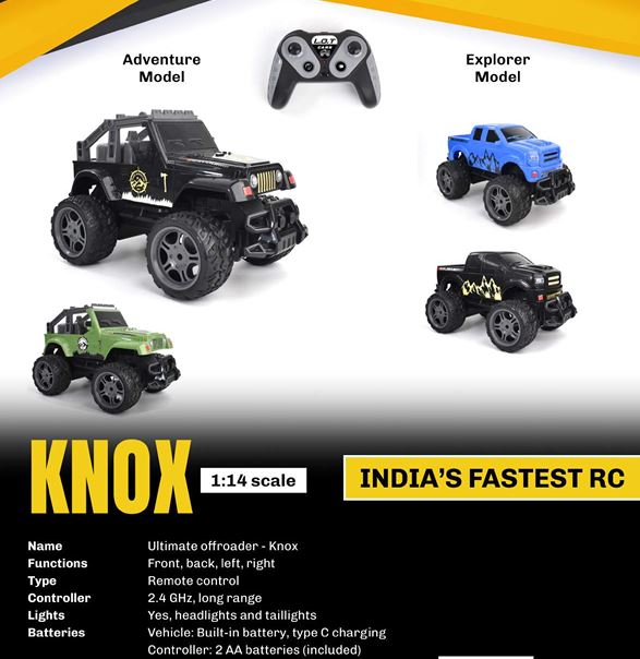 Knox RC Off-Roader - L.O.T. Cars OR