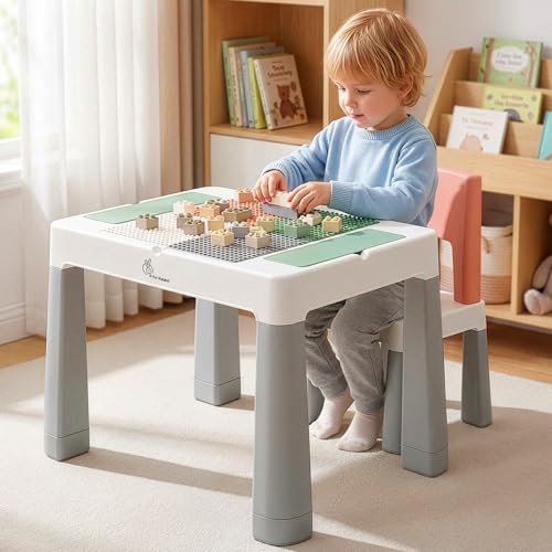 Little Genius Learner Neo Kids Table & Chair Set - R for Rabbit